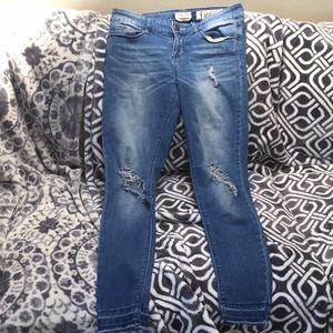 Macy’s ripped jeans